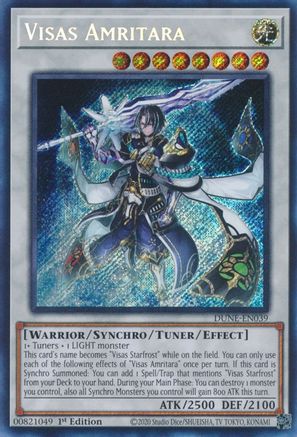 Visas Amritara (DUNE-EN039) - Duelist Nexus 1st Edition - Premium Yugioh Single from Konami - Just $0.70! Shop now at Game Crave Tournament Store