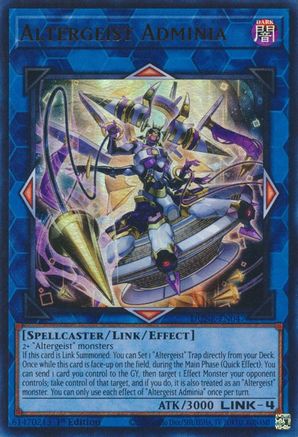 Altergeist Adminia (DUNE-EN047) - Duelist Nexus 1st Edition - Premium Yugioh Single from Konami - Just $0.54! Shop now at Game Crave Tournament Store