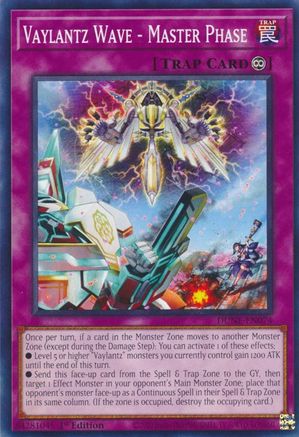 Vaylantz Wave - Master Phase (DUNE-EN074) - Duelist Nexus 1st Edition - Premium Yugioh Single from Konami - Just $0.08! Shop now at Game Crave Tournament Store