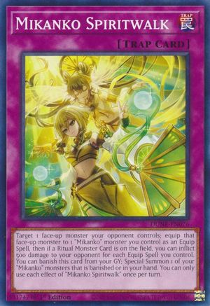 Mikanko Spiritwalk (DUNE-EN076) - Duelist Nexus 1st Edition - Premium Yugioh Single from Konami - Just $0.25! Shop now at Game Crave Tournament Store