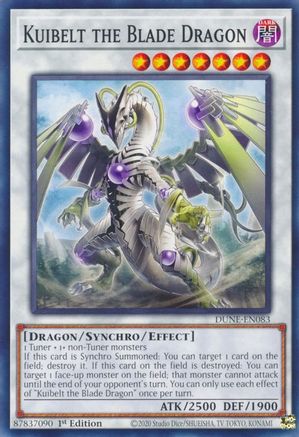 Kuibelt the Blade Dragon (DUNE-EN083) - Duelist Nexus 1st Edition - Premium Yugioh Single from Konami - Just $0.25! Shop now at Game Crave Tournament Store