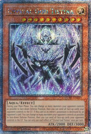 Crystal God Tistina (Quarter Century Secret Rare) (DUNE-EN089) - Duelist Nexus 1st Edition - Premium Yugioh Single from Konami - Just $12.62! Shop now at Game Crave Tournament Store