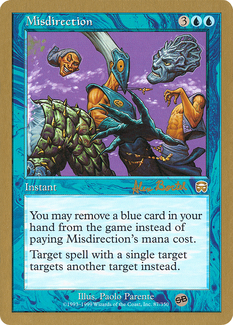 Misdirection (WC01-AB87SB) - World Championship Decks 2001 - Premium MTG Single from Wizards of the Coast - Just $4.52! Shop now at Game Crave Tournament Store