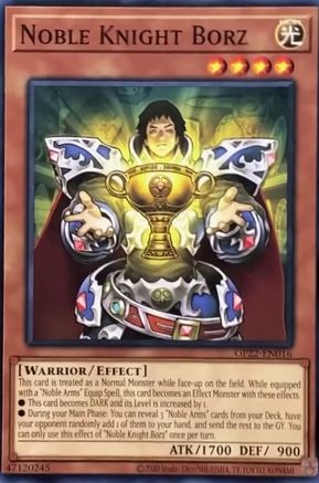 Noble Knight Borz (OP22-EN016) - OTS Tournament Pack 22 Unlimited - Premium Yugioh Single from Konami - Just $0.08! Shop now at Game Crave Tournament Store