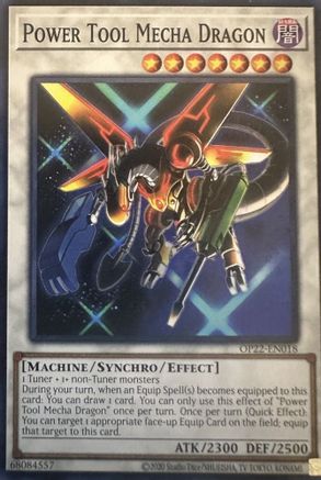 Power Tool Mecha Dragon (OP22-EN018) - OTS Tournament Pack 22 Unlimited - Premium Yugioh Single from Konami - Just $0.08! Shop now at Game Crave Tournament Store