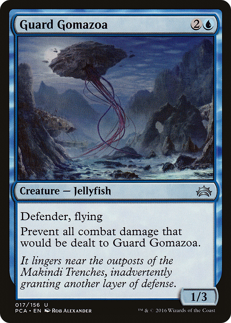 Guard Gomazoa (PCA-017) - Planechase Anthology - Premium MTG Single from Wizards of the Coast - Just $0.34! Shop now at Game Crave Tournament Store