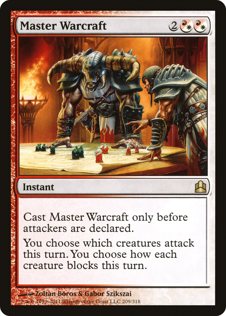 Master Warcraft (CMD-209) - Commander 2011 - Premium MTG Single from Wizards of the Coast - Just $0.13! Shop now at Game Crave Tournament Store