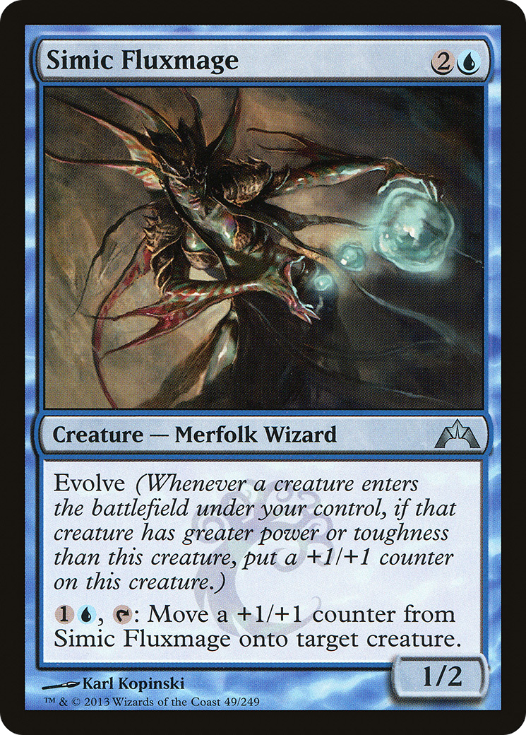 Simic Fluxmage (GTC-049) - Gatecrash Foil - Premium MTG Single from Wizards of the Coast - Just $0.08! Shop now at Game Crave Tournament Store