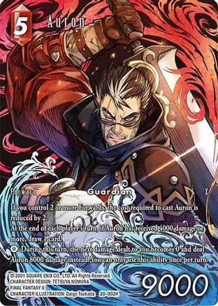 Auron (Full Art) (DAWN OF HEROES) Foil - Premium Final Fantasy Single from Dawn of Heroes - Just $9.77! Shop now at Game Crave Tournament Store