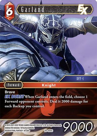 Garland EX (DAWN OF HEROES) Foil - Premium Final Fantasy Single from Dawn of Heroes - Just $0.40! Shop now at Game Crave Tournament Store