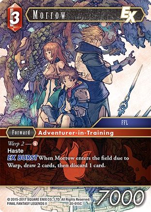 Morrow EX (DAWN OF HEROES) - Premium Final Fantasy Single from Dawn of Heroes - Just $0.25! Shop now at Game Crave Tournament Store