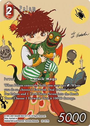 Palom (Full Art) (DAWN OF HEROES) Foil - Premium Final Fantasy Single from Dawn of Heroes - Just $3.46! Shop now at Game Crave Tournament Store