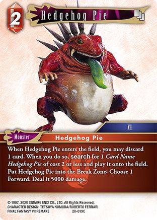 Hedgehog Pie (DAWN OF HEROES) Foil - Premium Final Fantasy Single from Dawn of Heroes - Just $0.81! Shop now at Game Crave Tournament Store