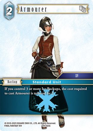 Armourer (DAWN OF HEROES) Foil - Premium Final Fantasy Single from Dawn of Heroes - Just $1.04! Shop now at Game Crave Tournament Store