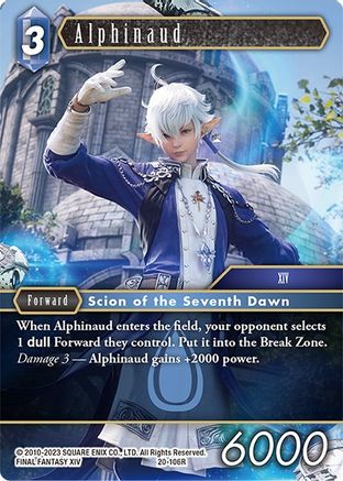 Alphinaud (DAWN OF HEROES) Foil - Premium Final Fantasy Single from Dawn of Heroes - Just $0.66! Shop now at Game Crave Tournament Store