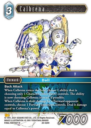 Calbrena (DAWN OF HEROES) Foil - Premium Final Fantasy Single from Dawn of Heroes - Just $0.34! Shop now at Game Crave Tournament Store
