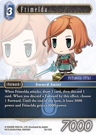 Frimelda (DAWN OF HEROES) Foil - Premium Final Fantasy Single from Dawn of Heroes - Just $0.25! Shop now at Game Crave Tournament Store