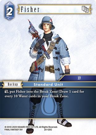 Fisher (DAWN OF HEROES) - Premium Final Fantasy Single from Dawn of Heroes - Just $0.25! Shop now at Game Crave Tournament Store