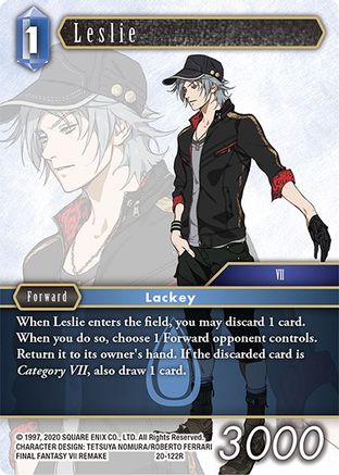 Leslie (DAWN OF HEROES) Foil - Premium Final Fantasy Single from Dawn of Heroes - Just $0.13! Shop now at Game Crave Tournament Store