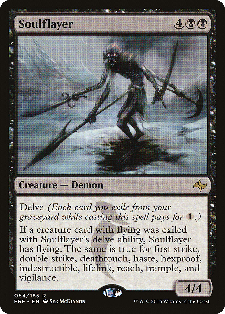 Soulflayer (FRF-084) - Fate Reforged - Premium MTG Single from Wizards of the Coast - Just $0.08! Shop now at Game Crave Tournament Store