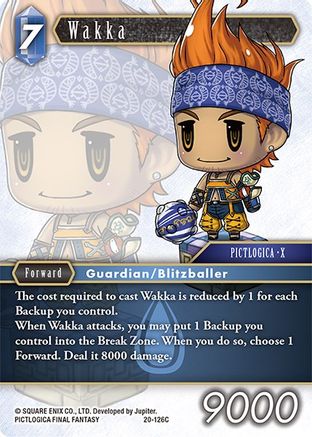 Wakka (DAWN OF HEROES) - Premium Final Fantasy Single from Dawn of Heroes - Just $0.08! Shop now at Game Crave Tournament Store