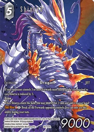 Shinryu (Full Art) (DAWN OF HEROES) Foil - Premium Final Fantasy Single from Dawn of Heroes - Just $9.74! Shop now at Game Crave Tournament Store