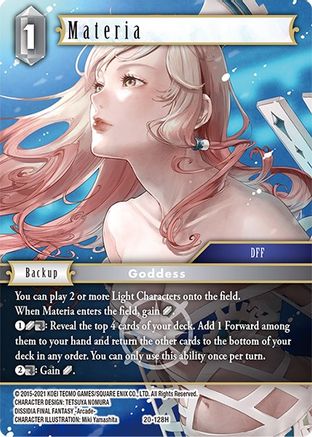 Materia (DAWN OF HEROES) Foil - Premium Final Fantasy Single from Dawn of Heroes - Just $0.60! Shop now at Game Crave Tournament Store