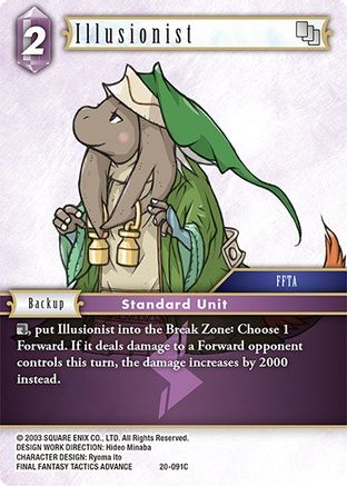 Illusionist (DAWN OF HEROES) Foil - Premium Final Fantasy Single from Dawn of Heroes - Just $0.28! Shop now at Game Crave Tournament Store