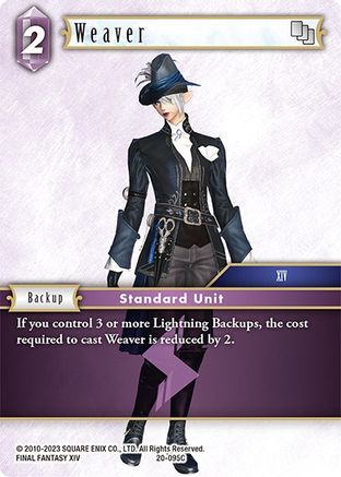 Weaver (DAWN OF HEROES) Foil - Premium Final Fantasy Single from Dawn of Heroes - Just $0.91! Shop now at Game Crave Tournament Store