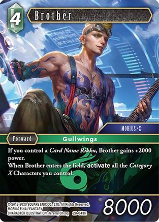 Brother (DAWN OF HEROES) Foil - Premium Final Fantasy Single from Dawn of Heroes - Just $0.60! Shop now at Game Crave Tournament Store