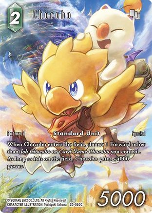 Chocobo (Full Art) (DAWN OF HEROES) Foil - Premium Final Fantasy Single from Dawn of Heroes - Just $30.22! Shop now at Game Crave Tournament Store