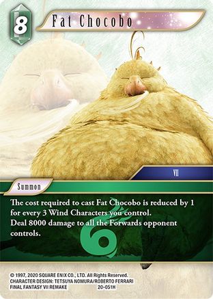Fat Chocobo (DAWN OF HEROES) Foil - Premium Final Fantasy Single from Dawn of Heroes - Just $0.80! Shop now at Game Crave Tournament Store