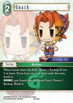 Gnash (DAWN OF HEROES) Foil - Premium Final Fantasy Single from Dawn of Heroes - Just $0.41! Shop now at Game Crave Tournament Store
