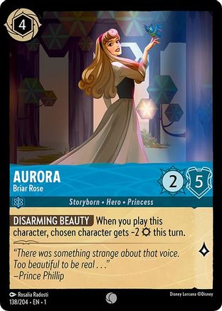 Aurora - Briar Rose (138/204) - The First Chapter - Premium Lorcana Single from Disney - Just $0.08! Shop now at Game Crave Tournament Store