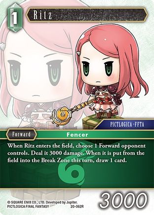 Ritz (DAWN OF HEROES) Foil - Premium Final Fantasy Single from Dawn of Heroes - Just $0.25! Shop now at Game Crave Tournament Store