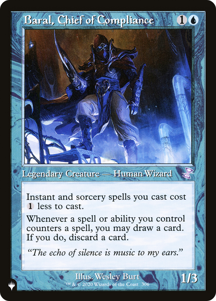 Baral, Chief of Compliance (PLIST-588) - The List - Premium MTG Single from Wizards of the Coast - Just $0.62! Shop now at Game Crave Tournament Store