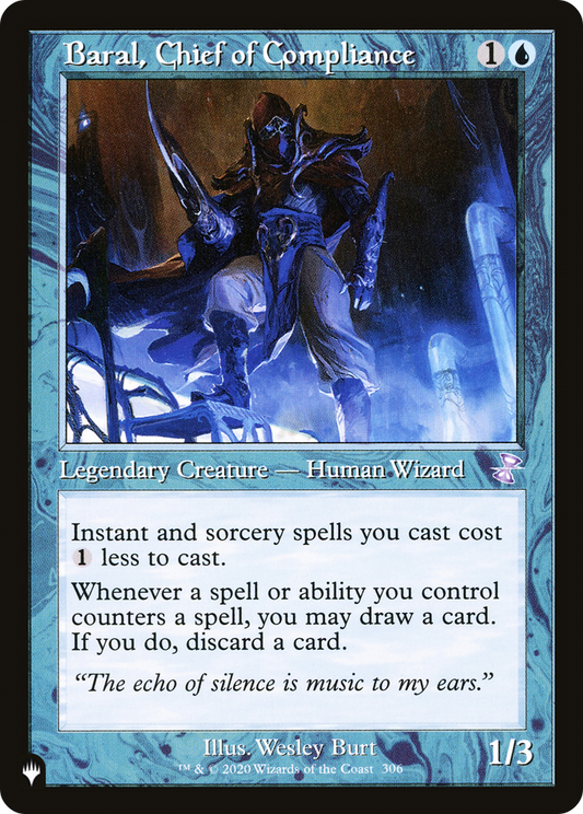 Baral, Chief of Compliance (PLIST-588) - The List - Premium MTG Single from Wizards of the Coast - Just $0.62! Shop now at Game Crave Tournament Store