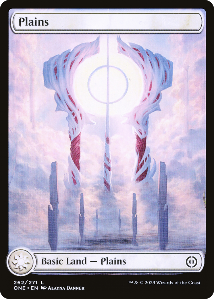 Plains (ONE-262) - Phyrexia: All Will Be One - Premium MTG Single from Wizards of the Coast - Just $0.08! Shop now at Game Crave Tournament Store