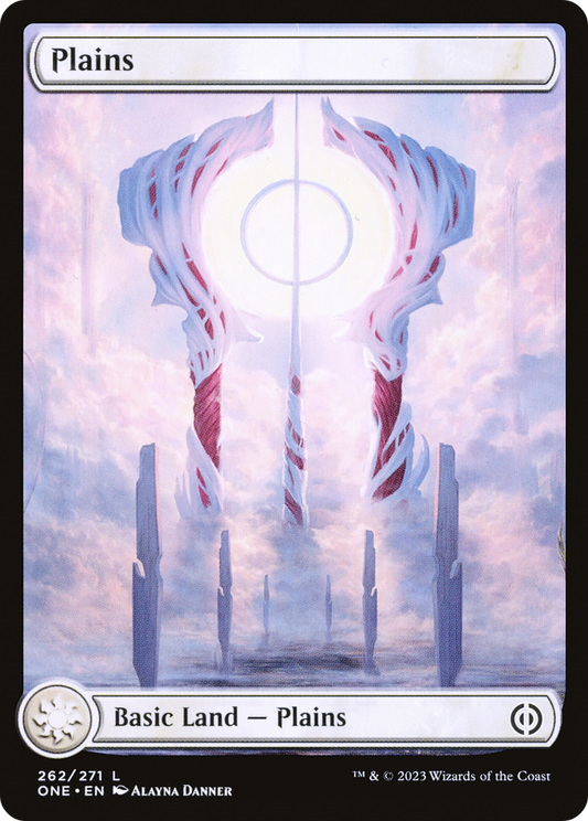 Plains (ONE-262) - Phyrexia: All Will Be One - Premium MTG Single from Wizards of the Coast - Just $0.08! Shop now at Game Crave Tournament Store