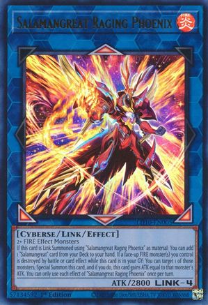 Salamangreat Raging Phoenix (LD10-EN005) - Legendary Duelists: Soulburning Volcano 1st Edition - Premium Yugioh Single from Konami - Just $3.82! Shop now at Game Crave Tournament Store