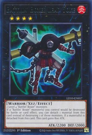 Battlin' Boxer Lead Yoke (LD10-EN057) - Legendary Duelists: Soulburning Volcano 1st Edition - Premium Yugioh Single from Konami - Just $0.25! Shop now at Game Crave Tournament Store