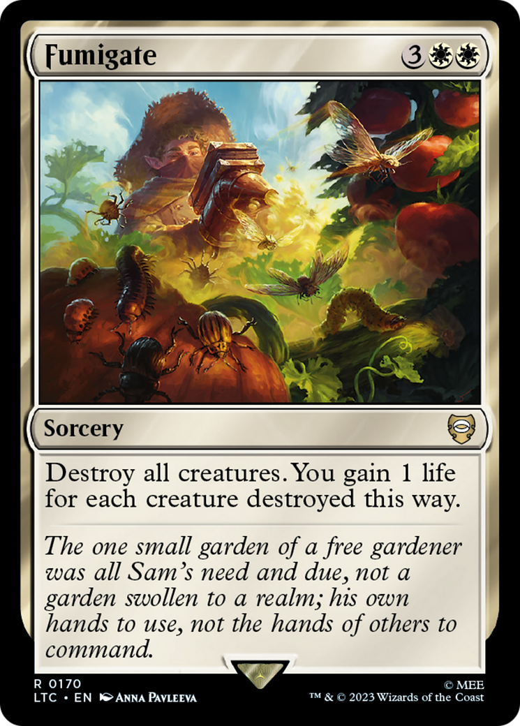 Fumigate (LTC-170) - Tales of Middle-earth Commander - Premium MTG Single from Wizards of the Coast - Just $0.08! Shop now at Game Crave Tournament Store