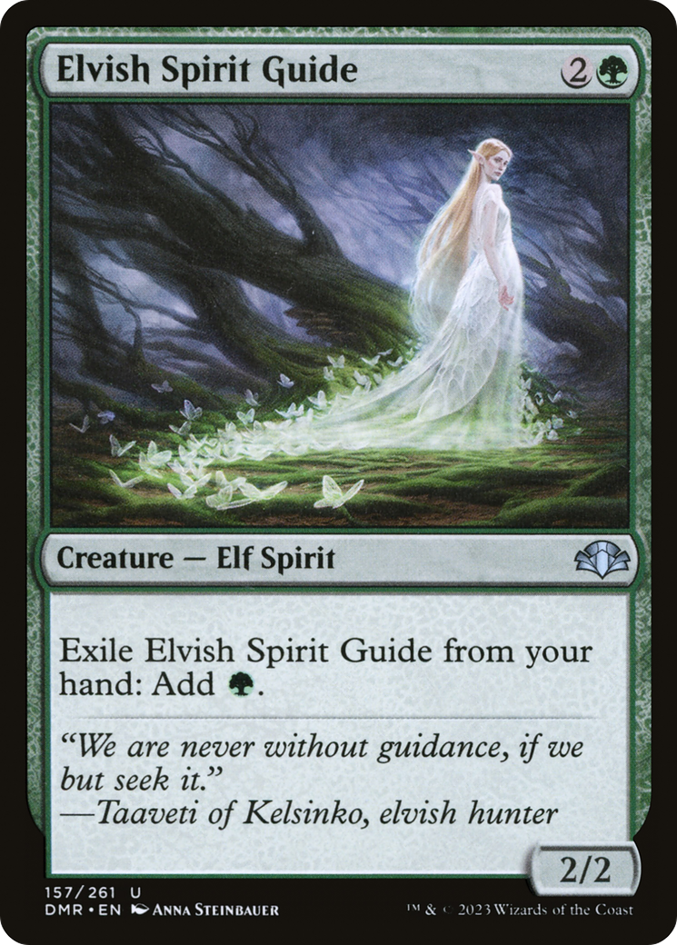 Elvish Spirit Guide (DMR-157) - Dominaria Remastered - Premium MTG Single from Wizards of the Coast - Just $0.25! Shop now at Game Crave Tournament Store