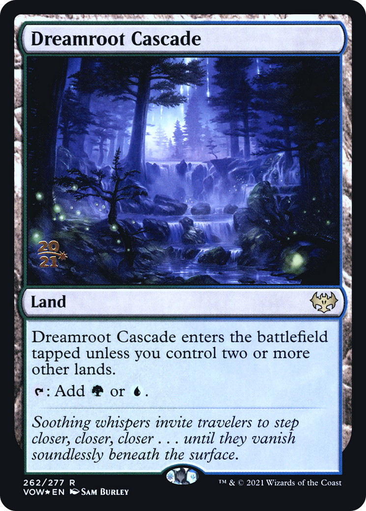 Dreamroot Cascade (PVOW-262S) - Innistrad: Crimson Vow Promos Foil - Premium MTG Single from Wizards of the Coast - Just $1.09! Shop now at Game Crave Tournament Store