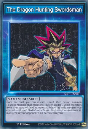The Dragon Hunting Swordsman (SBC1-ENS09) - Speed Duel: Streets of Battle City 1st Edition - Premium Yugioh Single from Konami - Just $0.25! Shop now at Game Crave Tournament Store