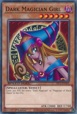 Dark Magician Girl (SBC1-ENA05) - Speed Duel: Streets of Battle City 1st Edition - Premium Yugioh Single from Konami - Just $0.29! Shop now at Game Crave Tournament Store
