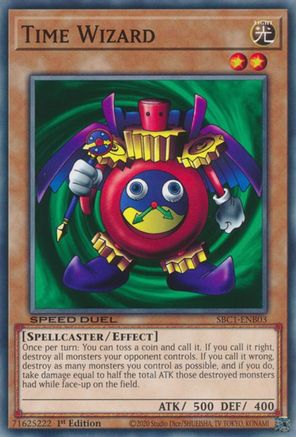 Time Wizard (SBC1-ENB03) - Speed Duel: Streets of Battle City 1st Edition - Premium Yugioh Single from Konami - Just $0.26! Shop now at Game Crave Tournament Store