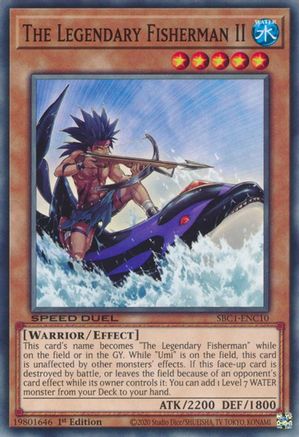 The Legendary Fisherman II (SBC1-ENC10) - Speed Duel: Streets of Battle City 1st Edition - Premium Yugioh Single from Konami - Just $0.08! Shop now at Game Crave Tournament Store