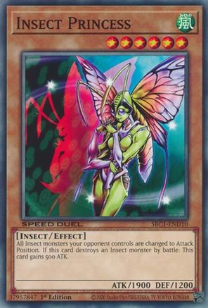 Insect Princess (SBC1-END10) - Speed Duel: Streets of Battle City 1st Edition - Premium Yugioh Single from Konami - Just $0.25! Shop now at Game Crave Tournament Store