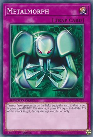 Metalmorph (SBC1-ENF17) - Speed Duel: Streets of Battle City 1st Edition - Premium Yugioh Single from Konami - Just $0.25! Shop now at Game Crave Tournament Store